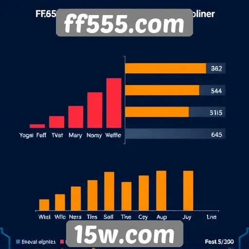 Estatísticas de usuários ativos no ff555.com